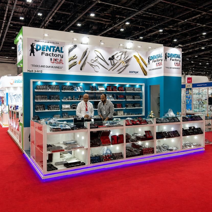 Custom exhibition booth for Breakbulk Middle East 2027