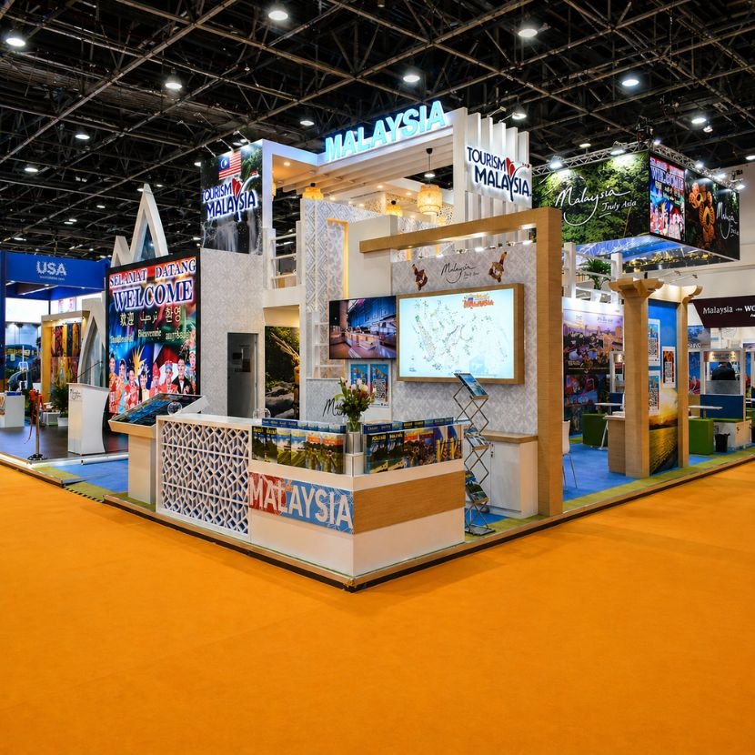 Electrical equipment and energy technology booth at Middle East Energy 2027