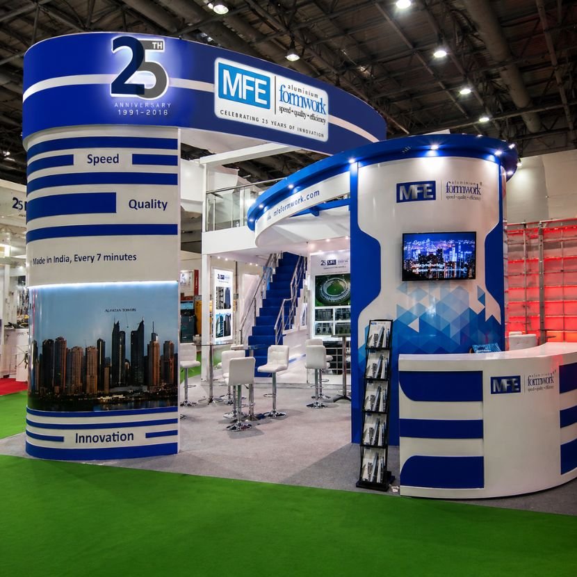 Exhibition stand design and fabrication for Middle East Energy 2027 in Dubai